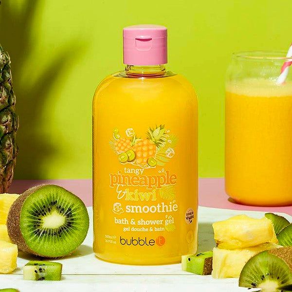 Bubble T Cosmetics Pineapple &amp;amp; Kiwi Body Wash 500ml