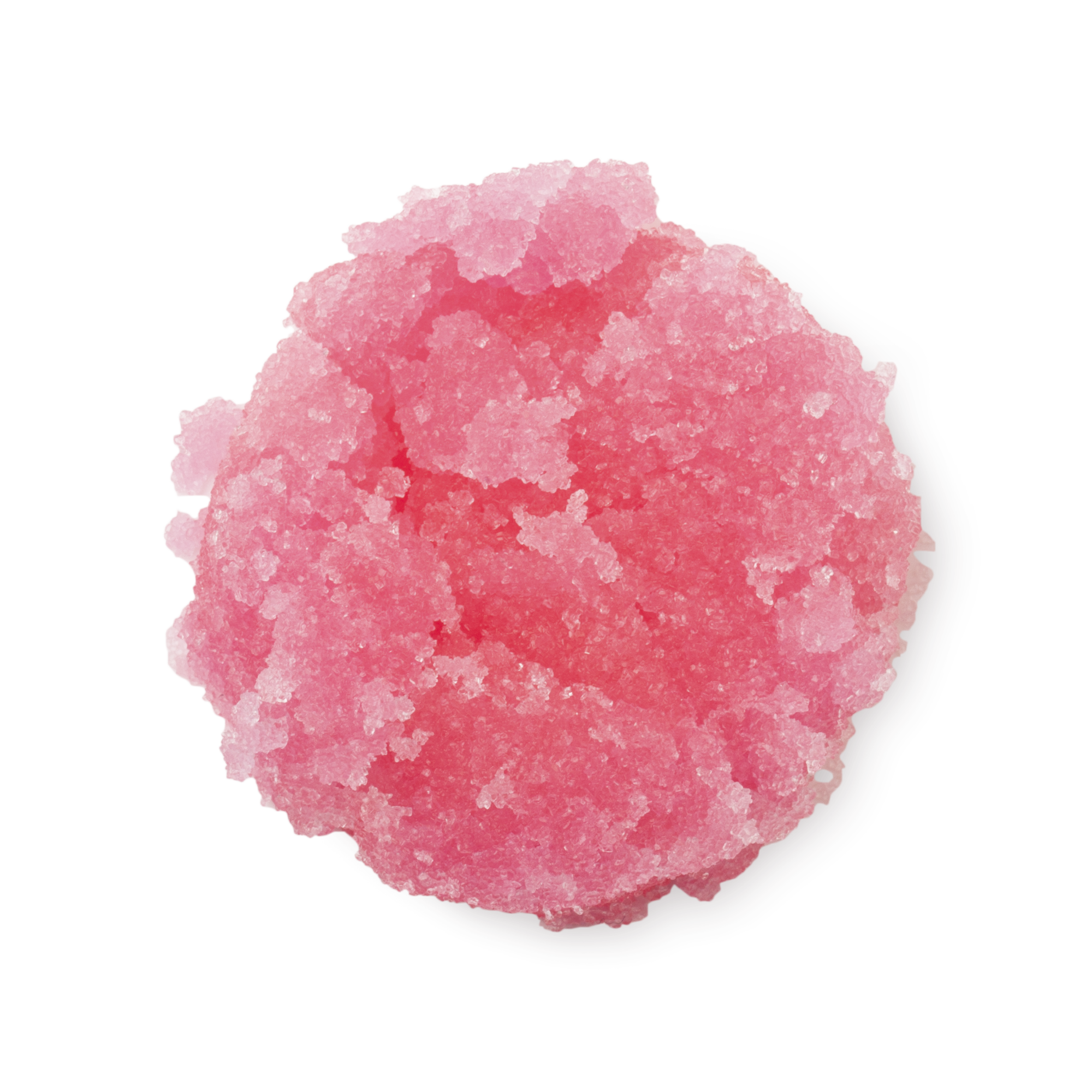 Lip scrub with bubblegum scent and caster sugar, UK version