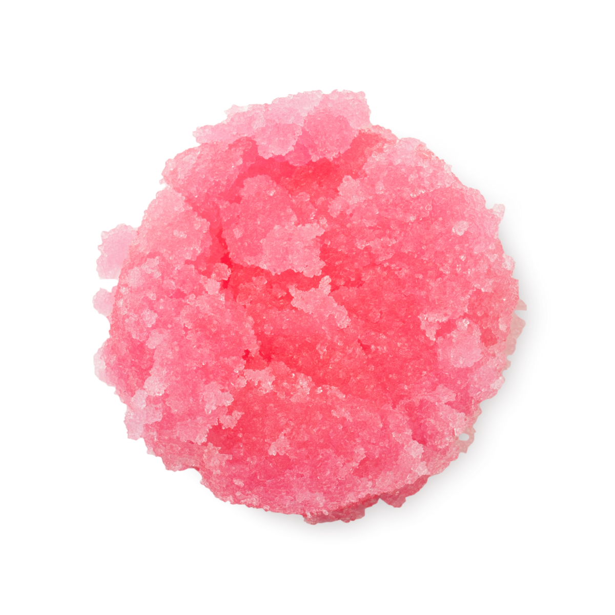 Lip scrub with bubblegum scent and caster sugar, UK version