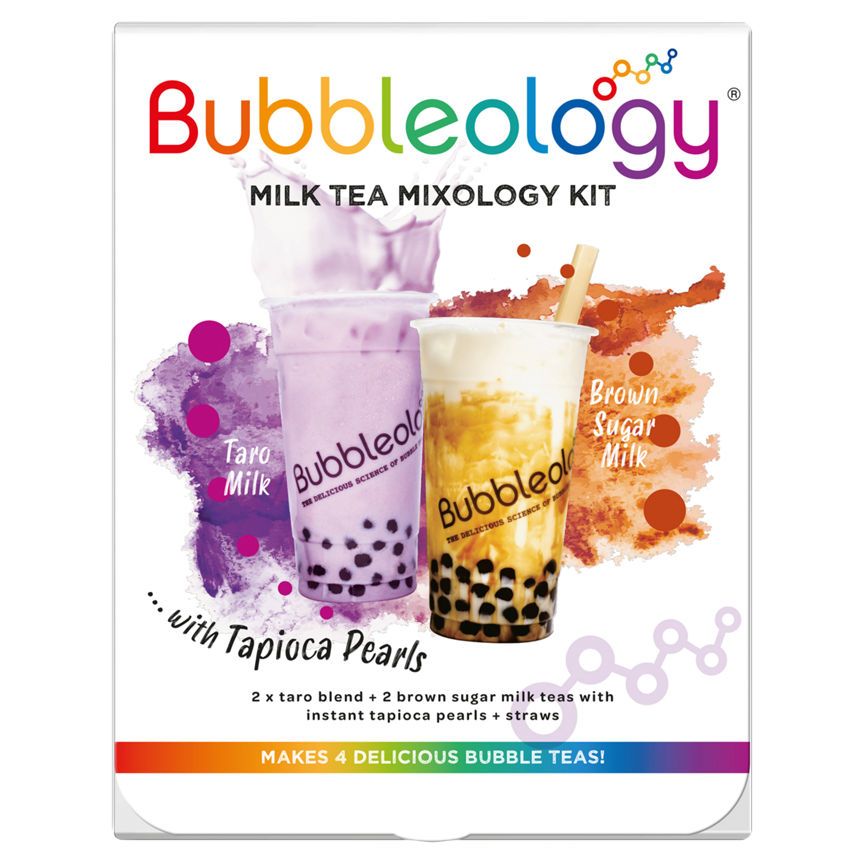 Bubbleology Milk Tea Mixology Kit With Tapioca Pearls