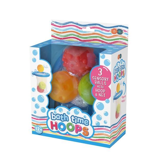 Buddy & Barney Bath Time Hoops with Sensory Balls