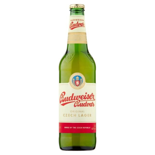 Budweiser Budvar Original Czech Lager Single   500ml