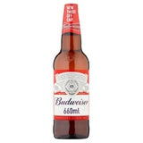 Budweiser Lager Beer Bottle   660ml