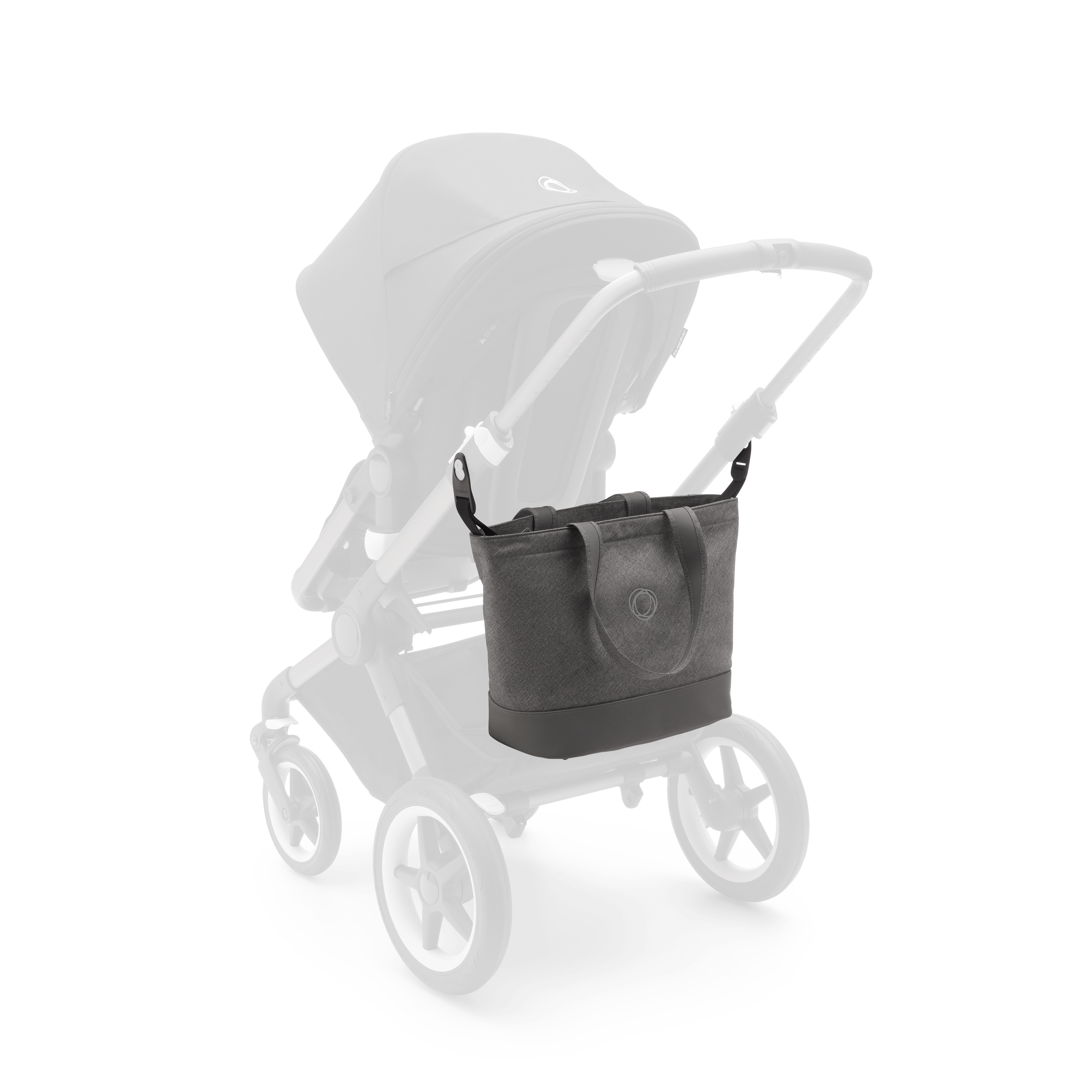 Bugaboo Grey Melange changing bag for pushchair, UK version