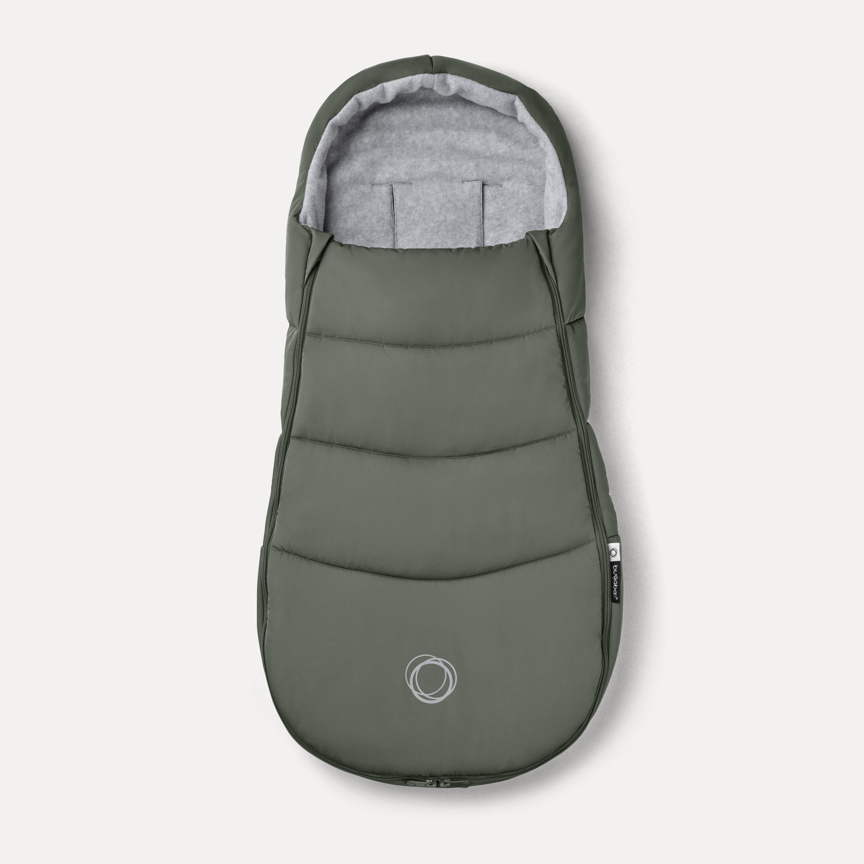 Bugaboo footmuff forest green for pushchairs - British product
