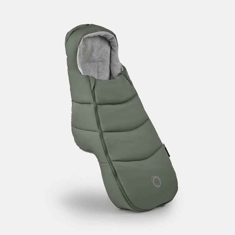 Bugaboo footmuff forest green for pushchairs - British product