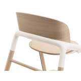 Bugaboo Giraffe highchair base neutral wood white, imported from the UK