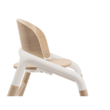 Bugaboo Giraffe highchair base neutral wood white, imported from the UK