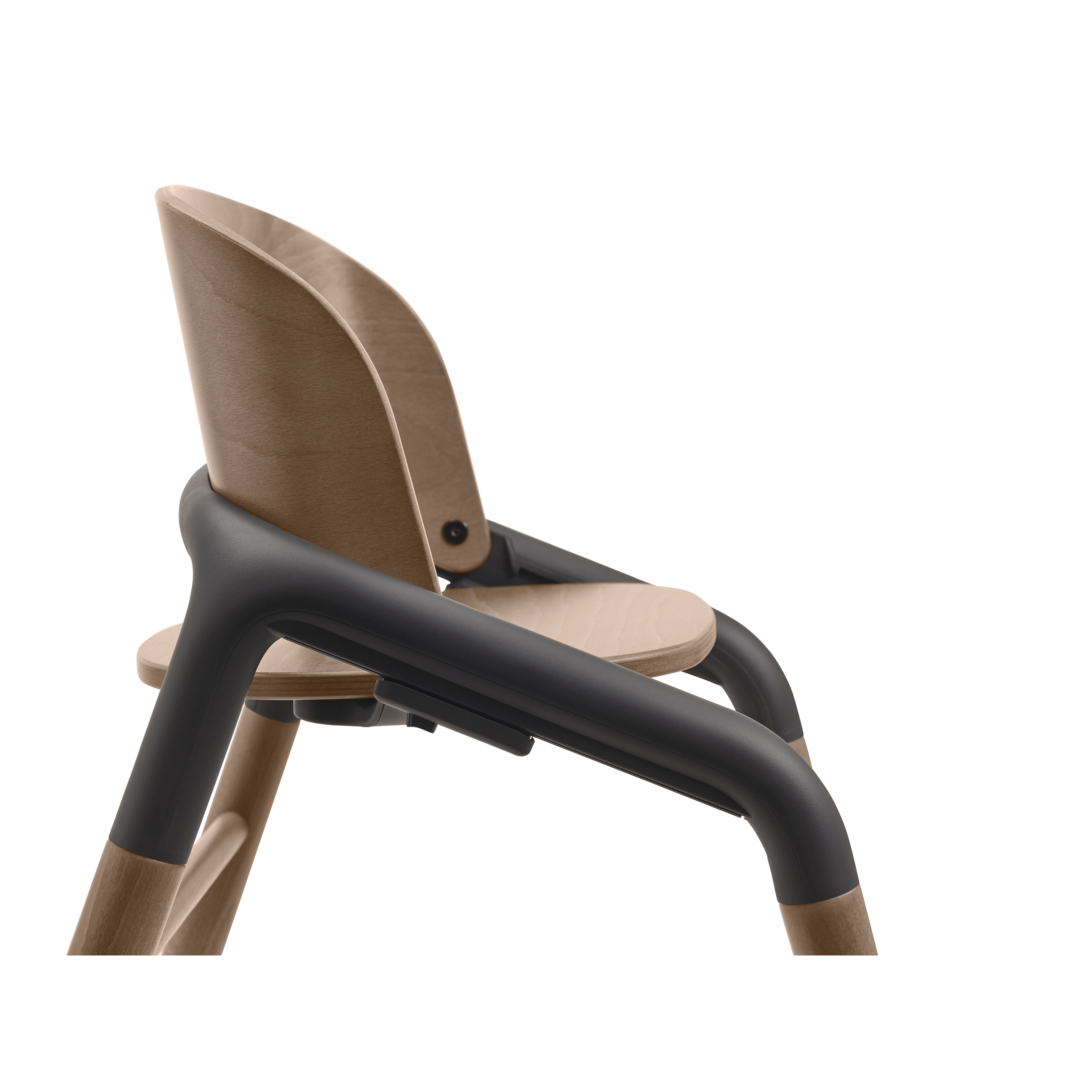 Bugaboo highchair base Warm Wood Grey, imported from the UK
