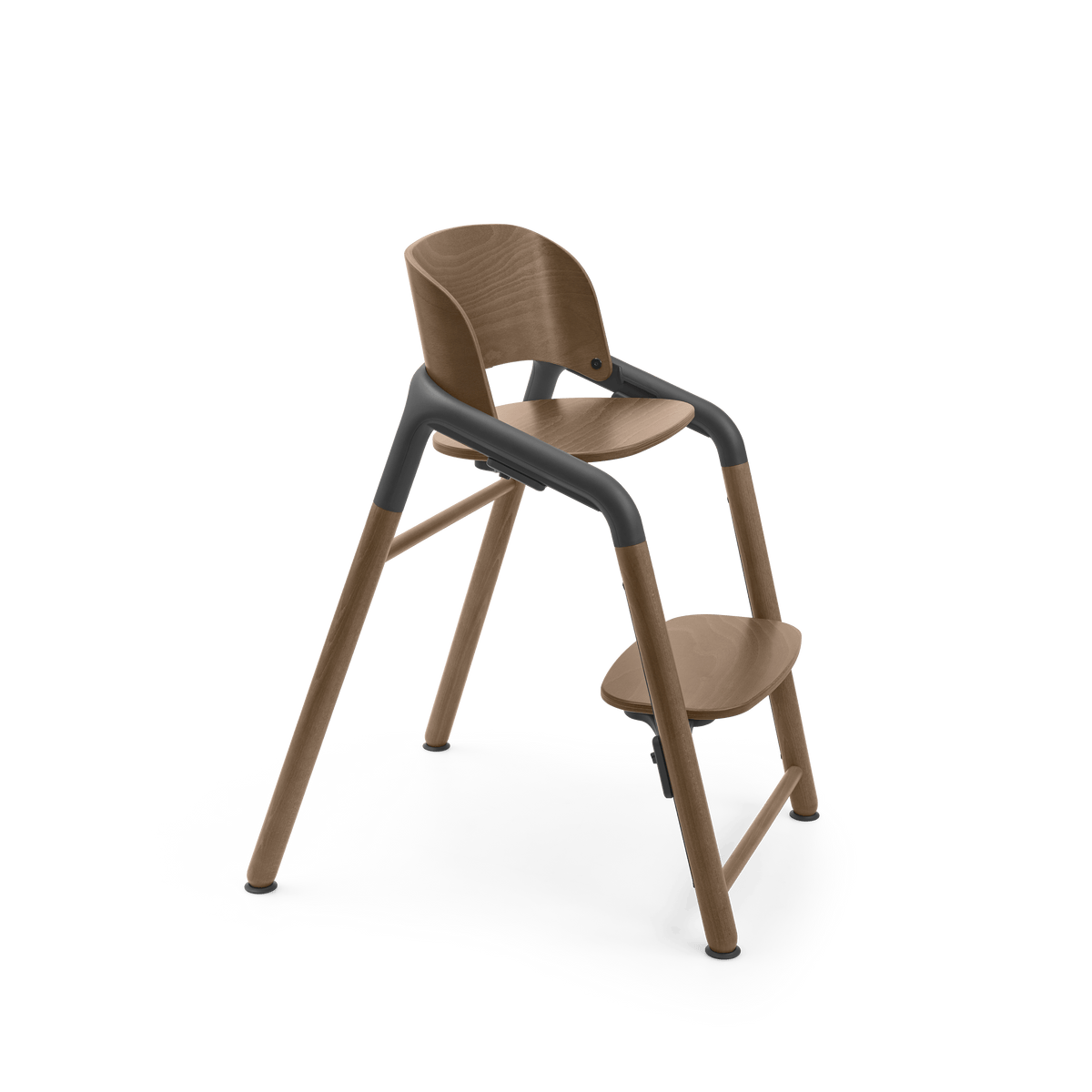 Bugaboo highchair base Warm Wood Grey, imported from the UK