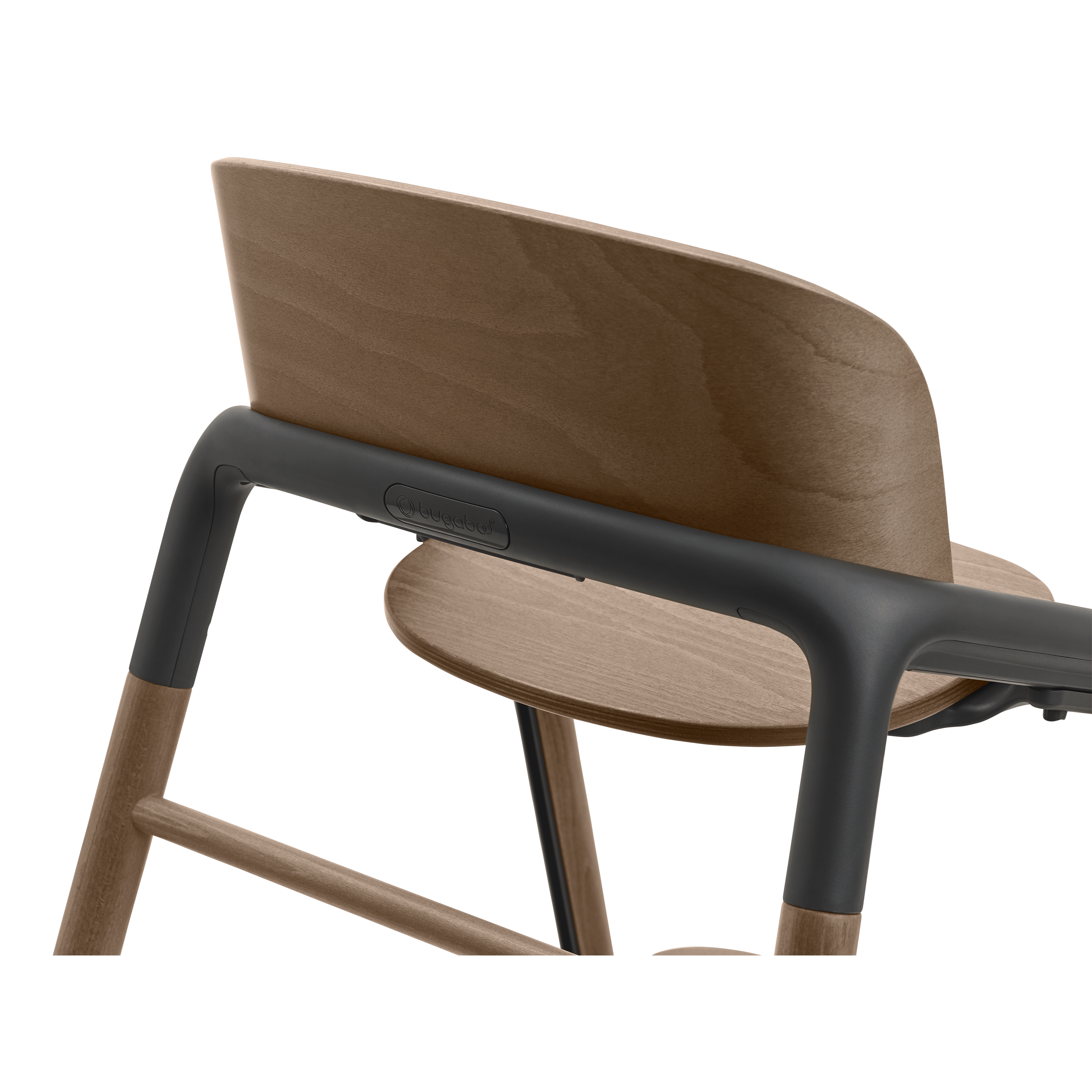 Bugaboo highchair base Warm Wood Grey, imported from the UK