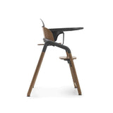Bugaboo Giraffe highchair with baby set in wood grey - British product