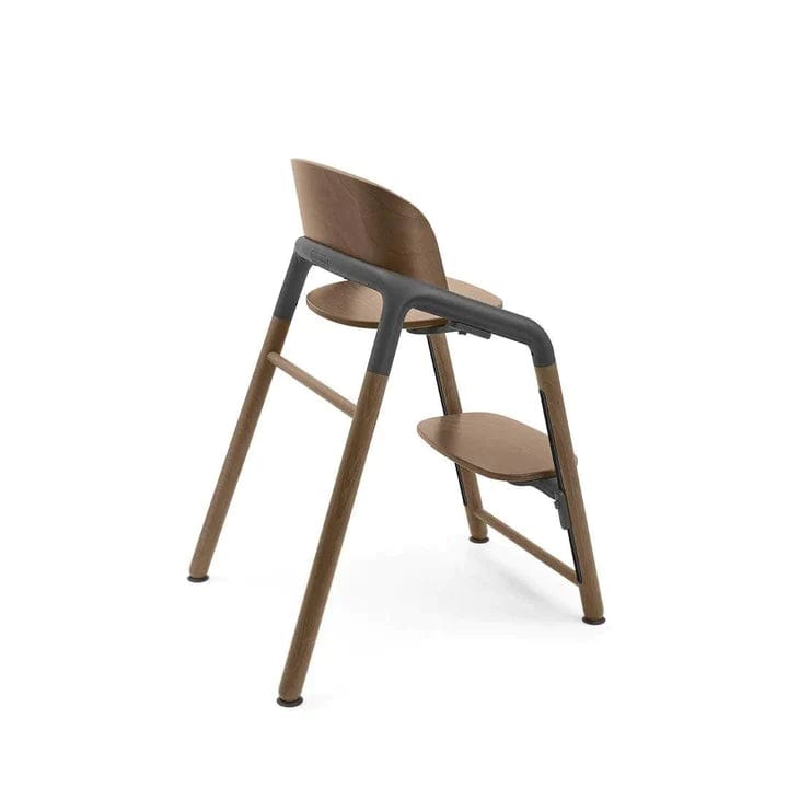 Bugaboo Giraffe highchair with baby set in wood grey - British product