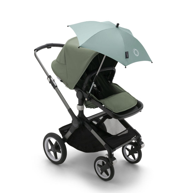 Bugaboo Pine Green parasol with adapter for strollers (British brand)