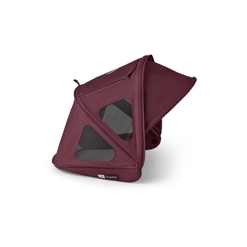 Bugaboo Dragonfly Breezy Sun Canopy in Dark Cherry, UK version