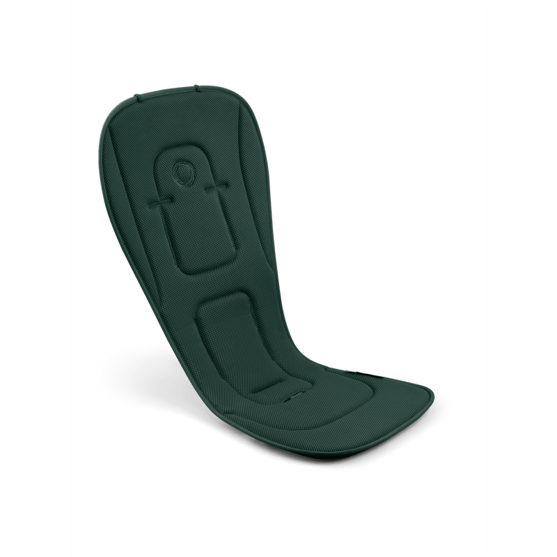 Bugaboo dual comfort seat liner in Fern Green, imported from the UK