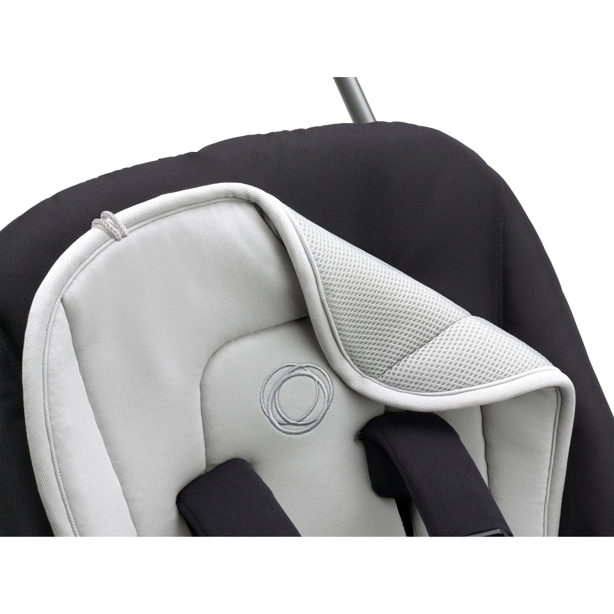 Bugaboo dual comfort seat liner in Misty Grey, UK version