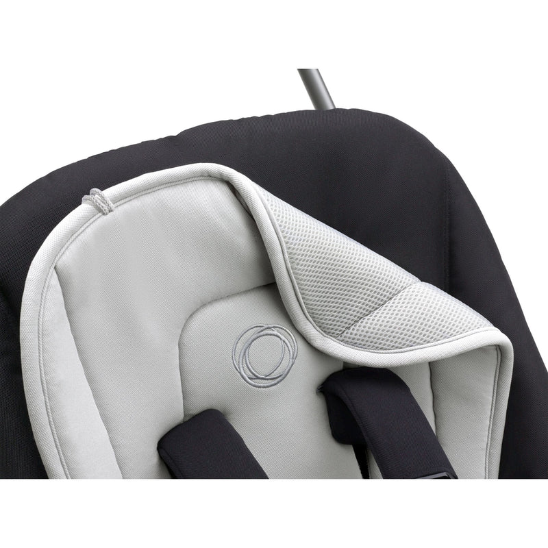 Bugaboo dual comfort seat liner in Misty Grey, UK version