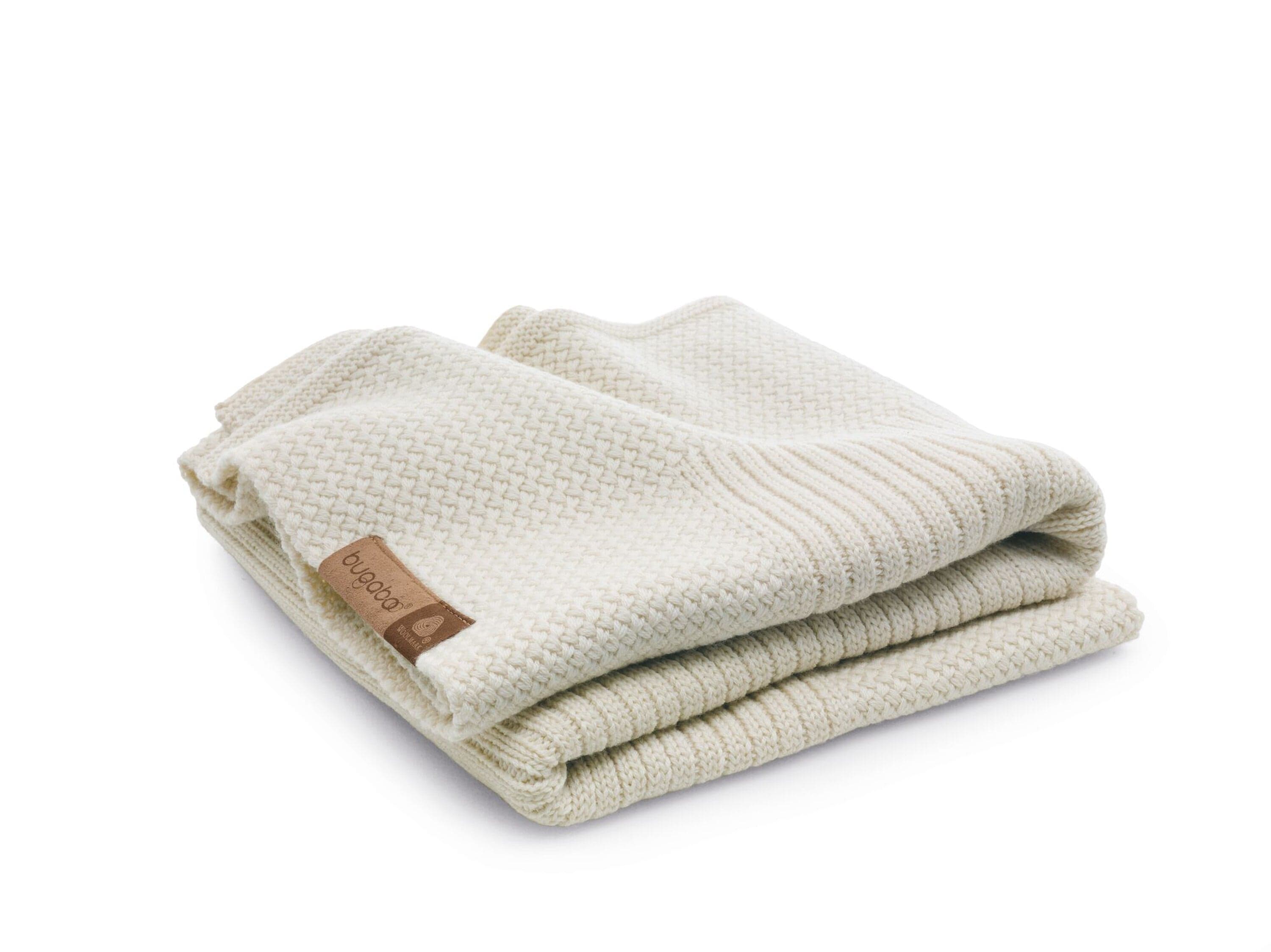 Bugaboo soft wool blanket off white - British product