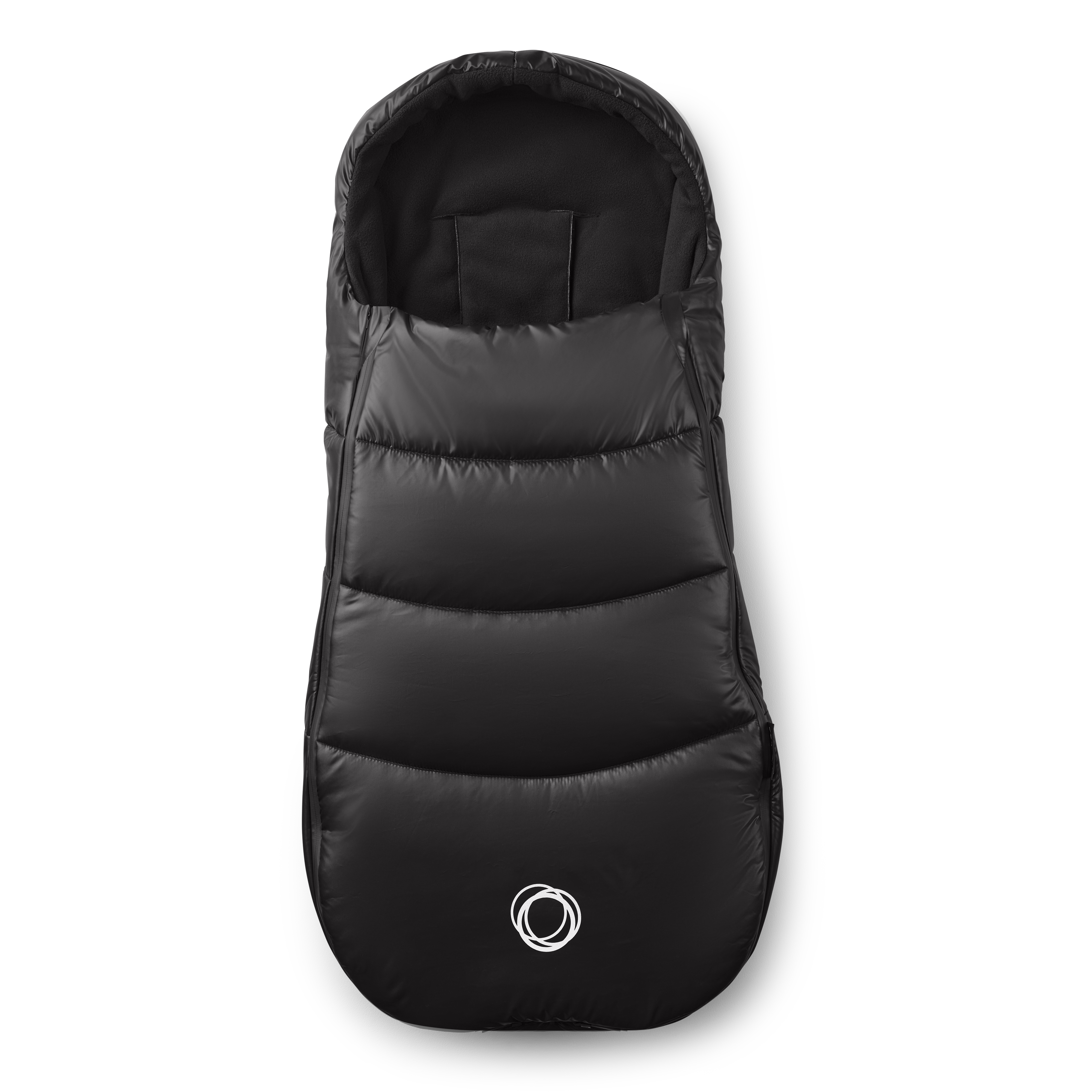 Bugaboo Noir footmuff Black Moonlight, imported from the UK