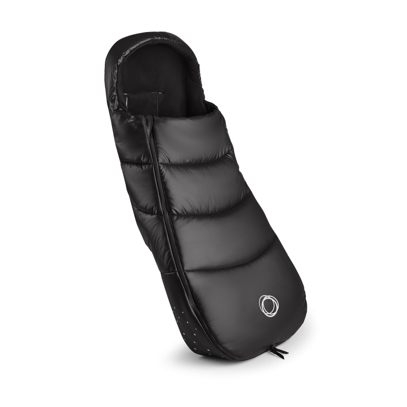 Bugaboo Noir footmuff Black Moonlight, imported from the UK