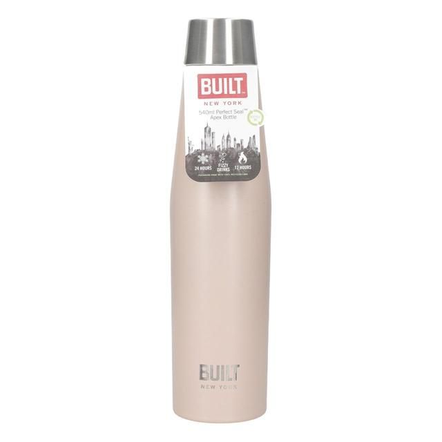 Built Perfect Seal 540ml Pale Pink Hydration Bottle