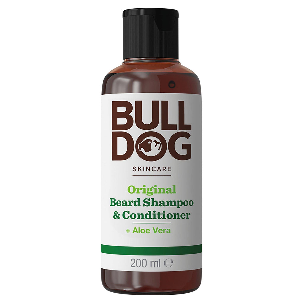 Bull Dog Skincare for Men Original Beard Shampoo & Conditioner 200ml