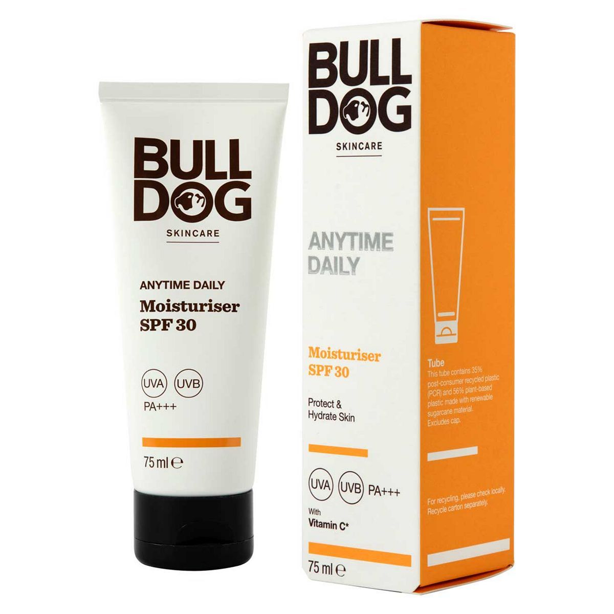 Bulldog Anytime Daily Moisturiser SPF 30 75ml