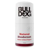 Bulldog Black Pepper &amp;amp; Vetiver Roll On Deodorant 75ml