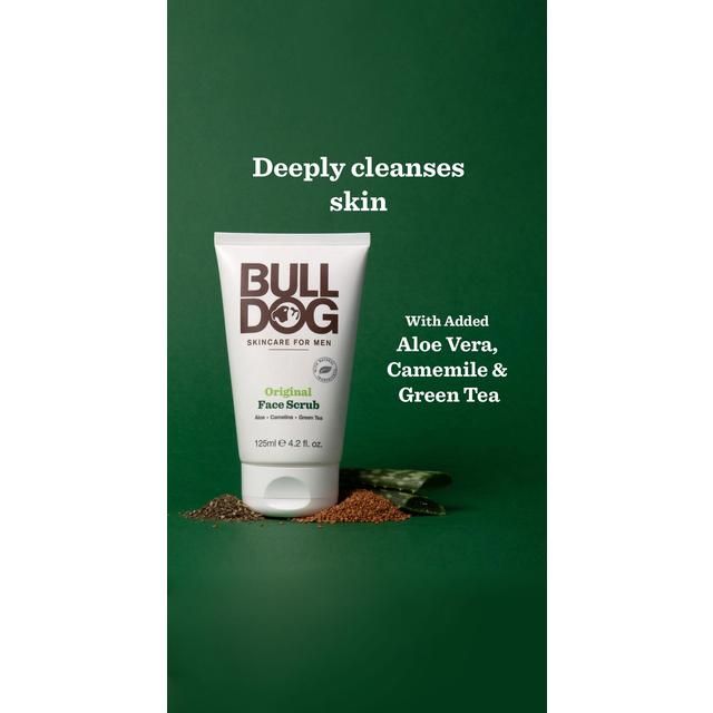 Bulldog Original Face Scrub   125ml