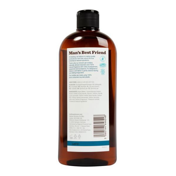 Bulldog Peppermint and Eucalyptus Shower Gel 500ml