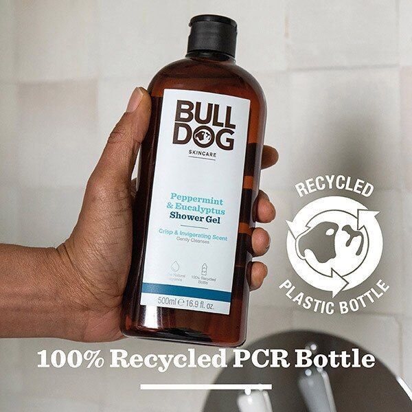 Bulldog Peppermint and Eucalyptus Shower Gel 500ml