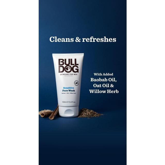 Bulldog Sensitive Face Wash   150ml