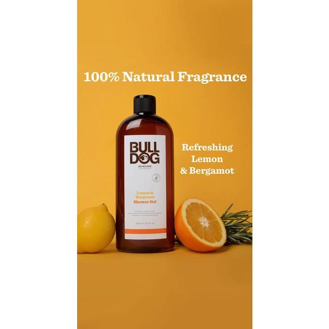 Bulldog Skincare - Lemon &amp;amp; Bergamot Shower Gel   500ml