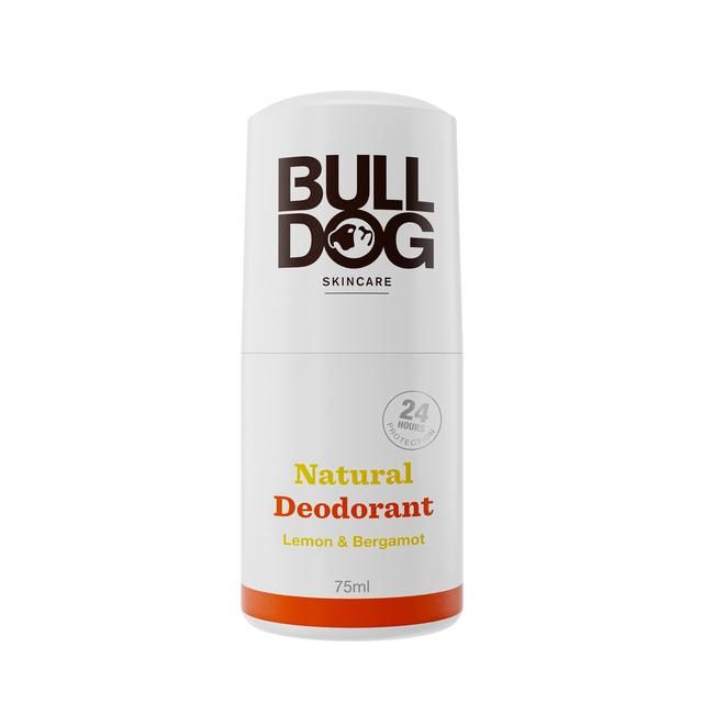 Bulldog Skincare - Natural Deodorant Roll-On Lemon & Bergamot   75ml