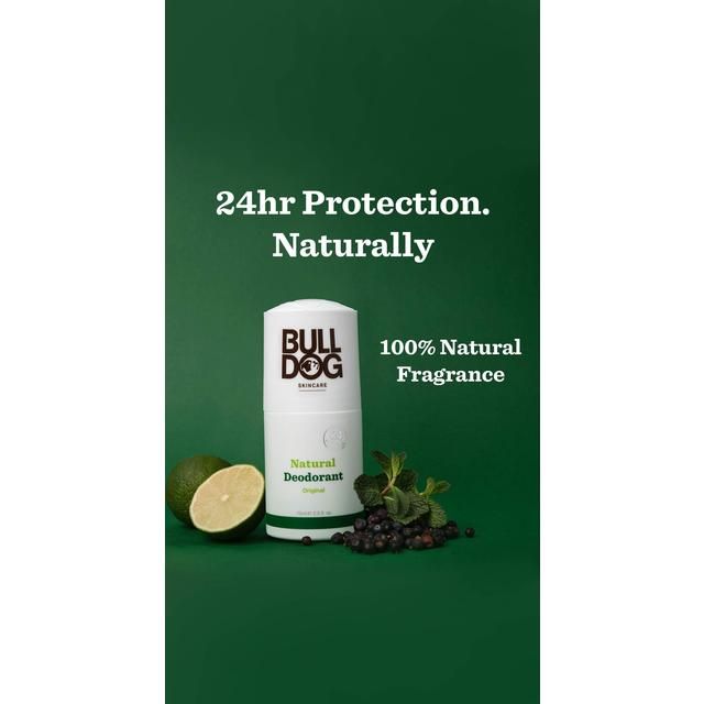 Bulldog Skincare Natural Deodorant Roll-On Original   75ml