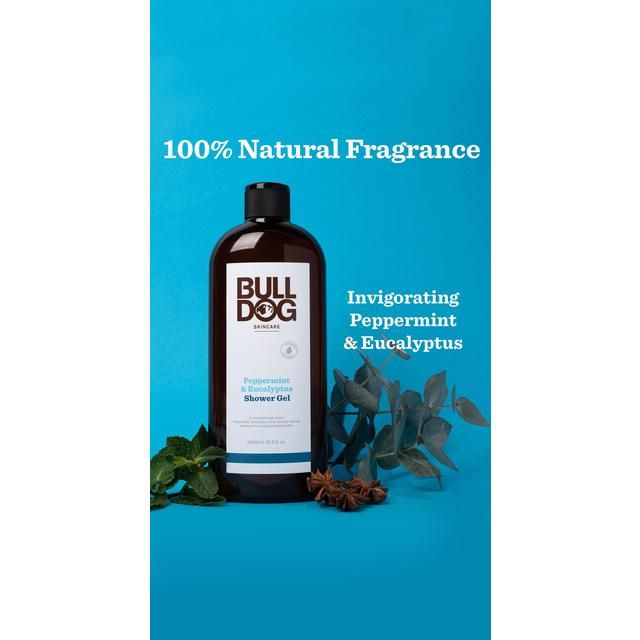 Bulldog Skincare - Peppermint & Eucalyptus Shower Gel   500ml