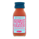 Bumblezest Apple Cider Vinegar, Charcoal &amp;amp; Milk Thistle Drink 60ml Rosemary, Thyme &amp;amp; Dragonfruit