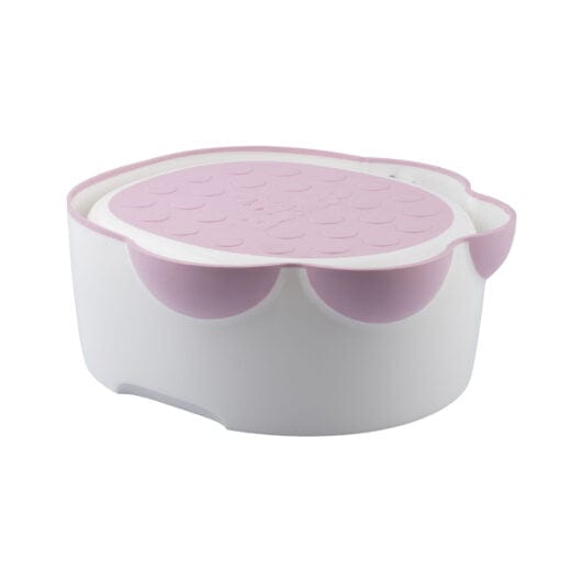 Bumbo Step n Potty in Cradle Pink, imported from the UK