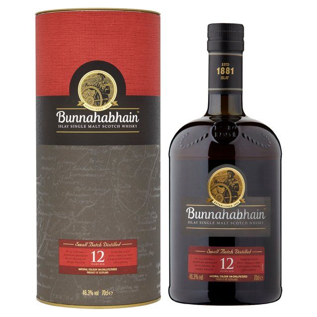 Bunnahabhain 12 Year Old Islay Single Malt Scotch Whisky   70cl