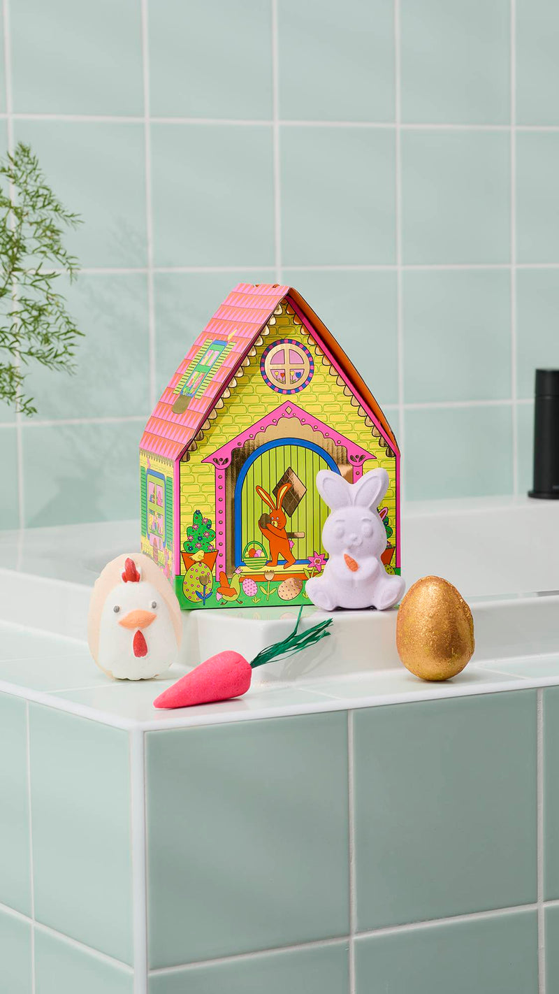 Lush Bunny Cottage Easter bath gift set, UK version