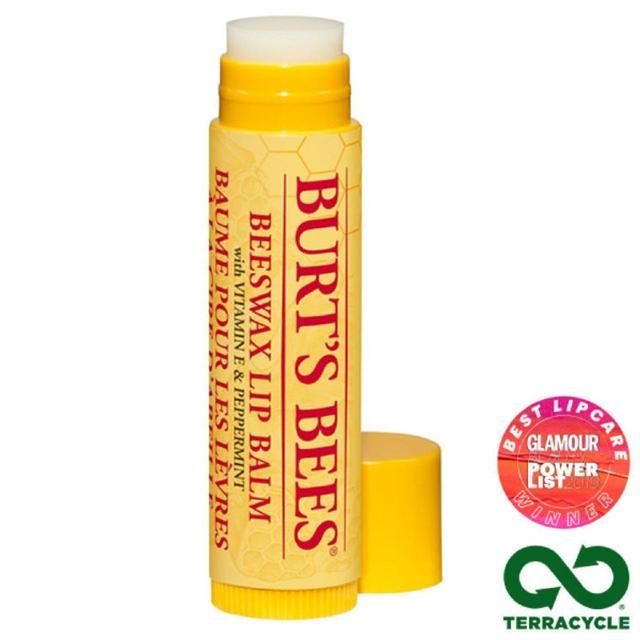 Burt's Bees 100% Natural Moisturising Lip Balm, Original Beeswax &amp;amp; Honey