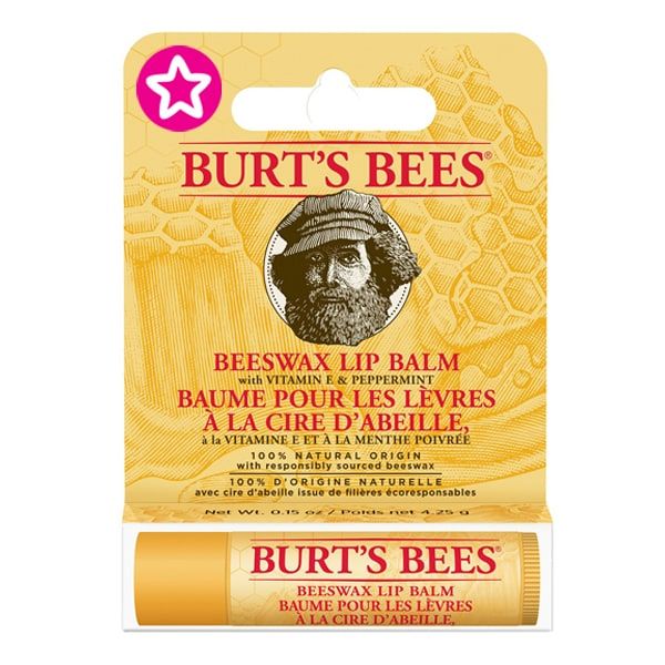 Burt's Bees® 100% Natural Origin Lip Balm Beeswax 4.25g