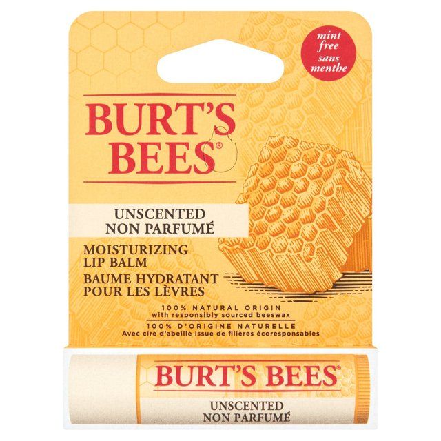 Burt's Bees 100% Natural Origin Moisturising Lip Balm Unscented