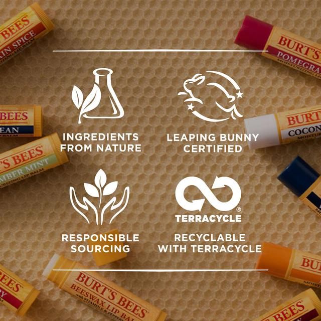 Burt's Bees Advanced Relief with Tumeric Unscented Lip Balm