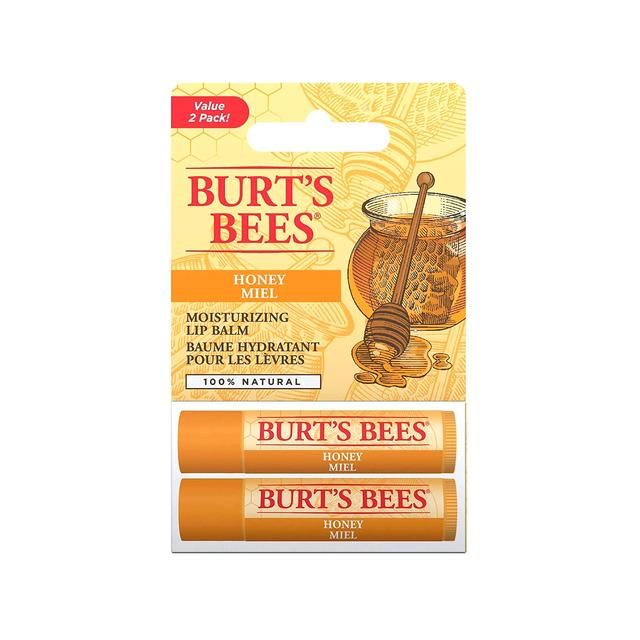 Burt's Bees Lip Balm Duo Pack - Honey   2 x 4.25g