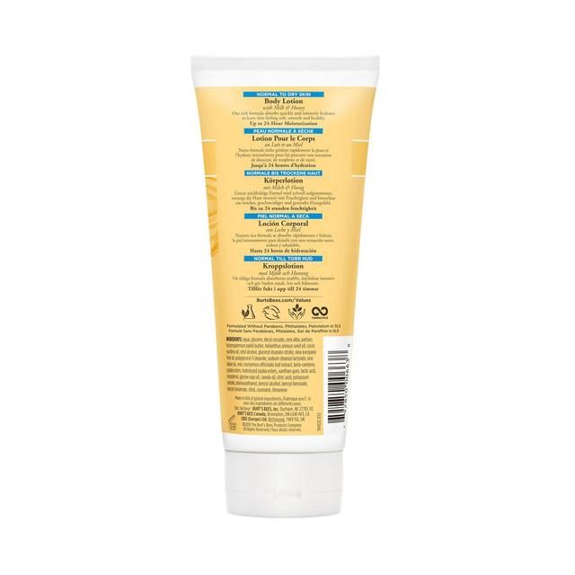 Burt's Bees Milk & Honey Body Lotion   170g