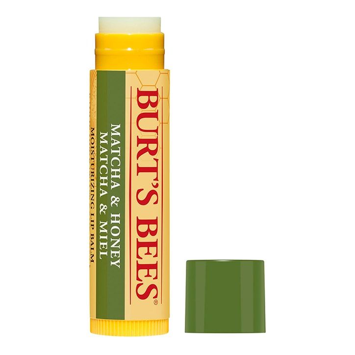 Burt's Bees Moisturising Lip Balm, Matcha &amp;amp; Honey with Green Tea Extract 4.25g