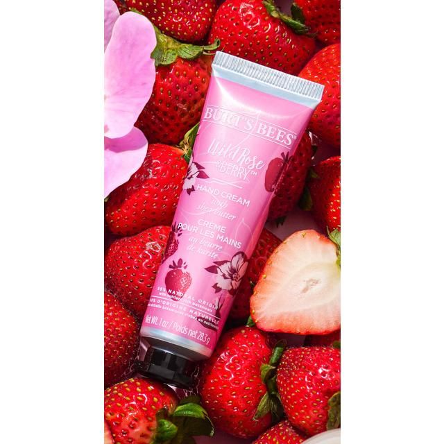 Burt's Bees Moisturising Rose &amp;amp; Berry Hand Cream   28.3g