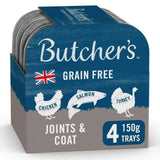 Butcher's Joints &amp;amp; Coat Dog Food Trays x4 150g